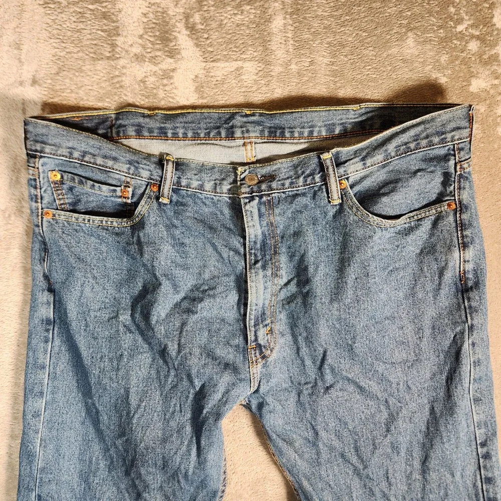 Levi's 505 Jeans Men's 42X30 Blue Straight Regular Fit‎